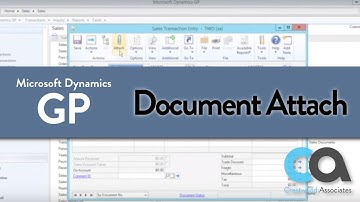 Document Attach in Dynamics GP