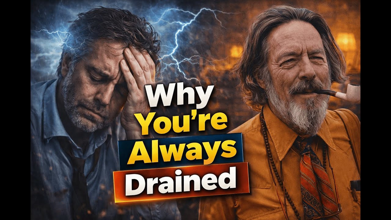 You’re Tired for a Deeper Reason Than You Think — Alan Watts