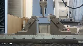 Flexural test for natural fiber composites