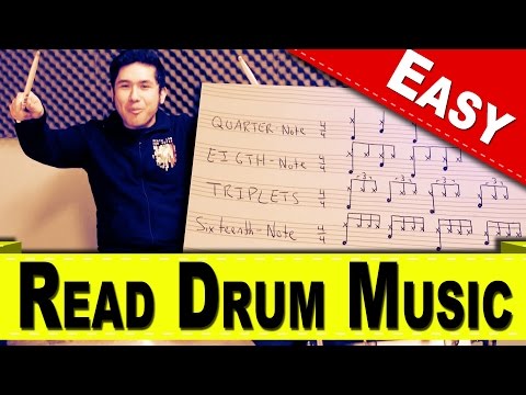 Cara Baca Drum Music | Cara Baca Musik | Cara Bermain Drum | SuperEpicAwesome