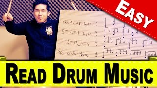 How To Read Drum Music How To Read Music How To Play Drums SuperEpicAwesome