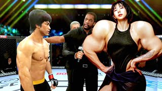 PS5 | Bruce Lee vs. Asian Warrior Girl (EA Sports UFC 4)