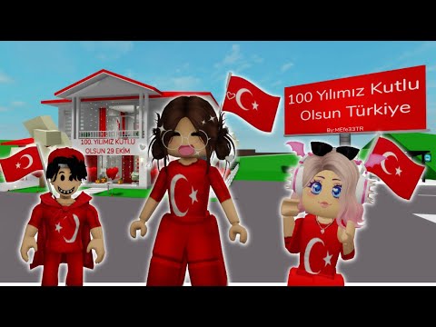 YAŞASIN CUMHURİYET❤️AYŞEM ECE ARI💥ARIGİLLER🐝ROBLOX BROOKHAVEN🏡RP