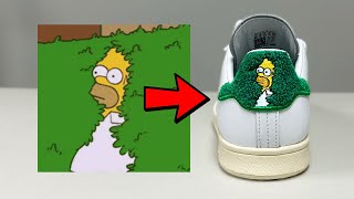Adidas Put the Homer Simpson Meme on a Shoe… (Adidas Homer Simpson Stan Smith)