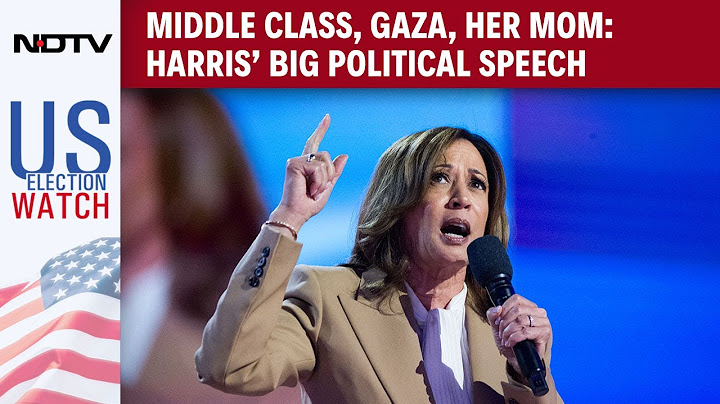 'We Are Not Going Back': Harris' Historic Speech At DNC | Trump Slams Harris | US Election Watch