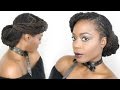 Christmas Party Plait Glam Loc Hairstyle Tutorial/Jungle Barbie