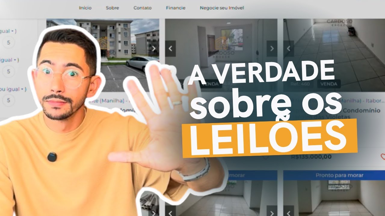 A verdade por trás dos leilões da Caixa que ninguém te fala