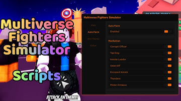 [WORKING!] MULTIVERSE FIGHTERS SIMULATOR SCRIPT | AUTO FARM, AUTO CLICK, & MUCH MORE!