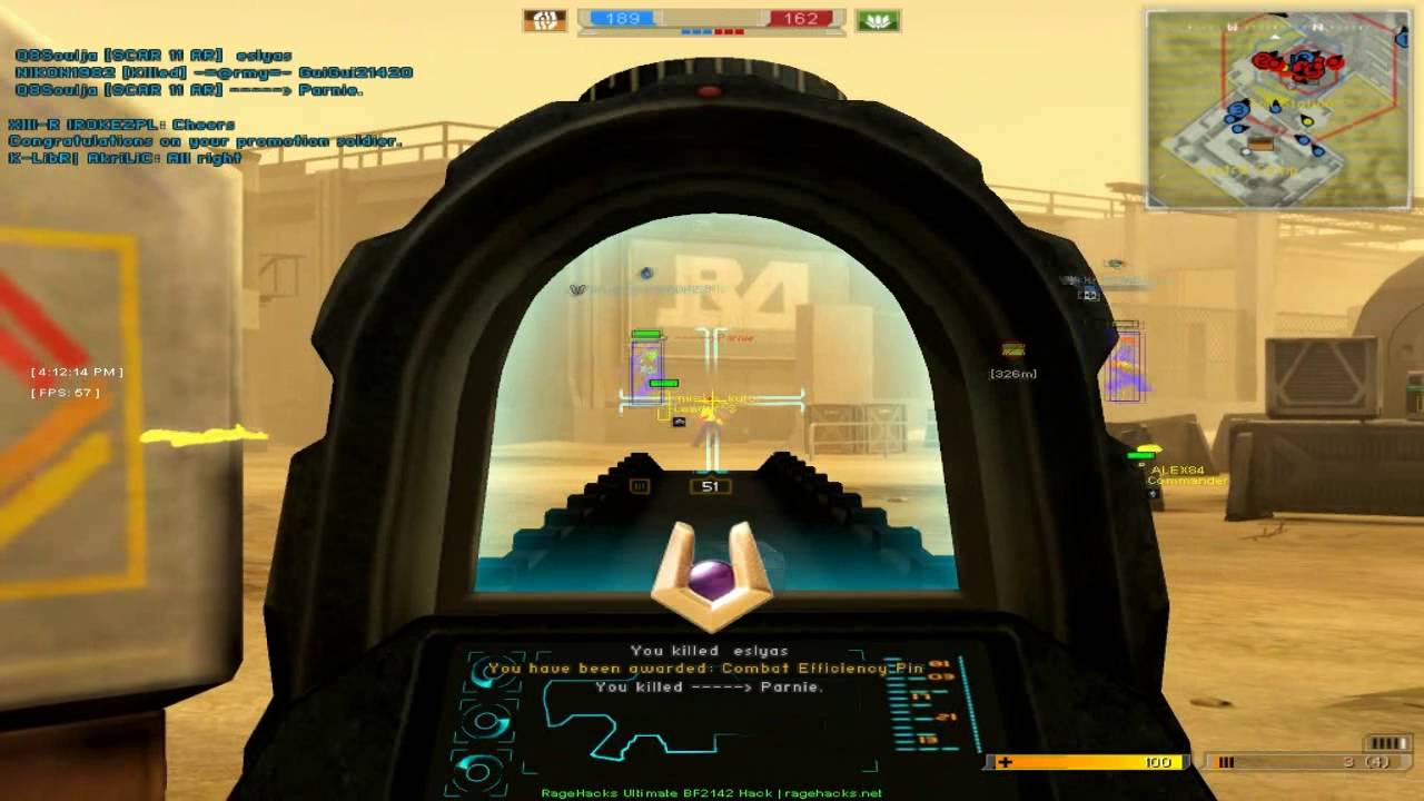 ragehacks bf2142 first vid