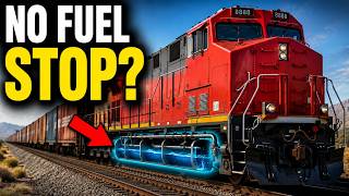 Why Trains Almost Never Stop for Fuel — Where Do They Actually Fill Up?