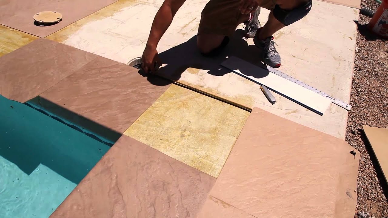 How to Install Life Floor Slate Tiles - YouTube