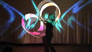 Fire Pixie Light Show - LED Isis Wings, Phoenix Hula Hoop & Supernova Poi