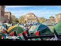 Students on edge columbia university says protestors agree to more talks