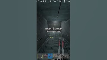 IN RUST, NEVER TRUST #rust #shorts #viralshorts #viralvideo #gaming  #rustshorts #shots