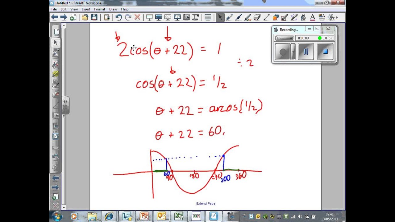 Trig Graphs and Equation Revision - YouTube