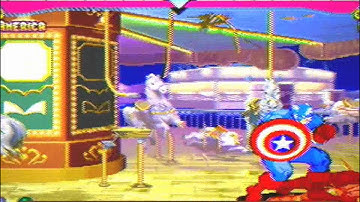 MVC Origins MSH Final Justice! Captain America Combo Video