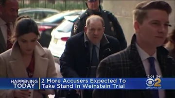 Harvey Weinstein Trial: 2 More Accusers Expected On The Stand Today