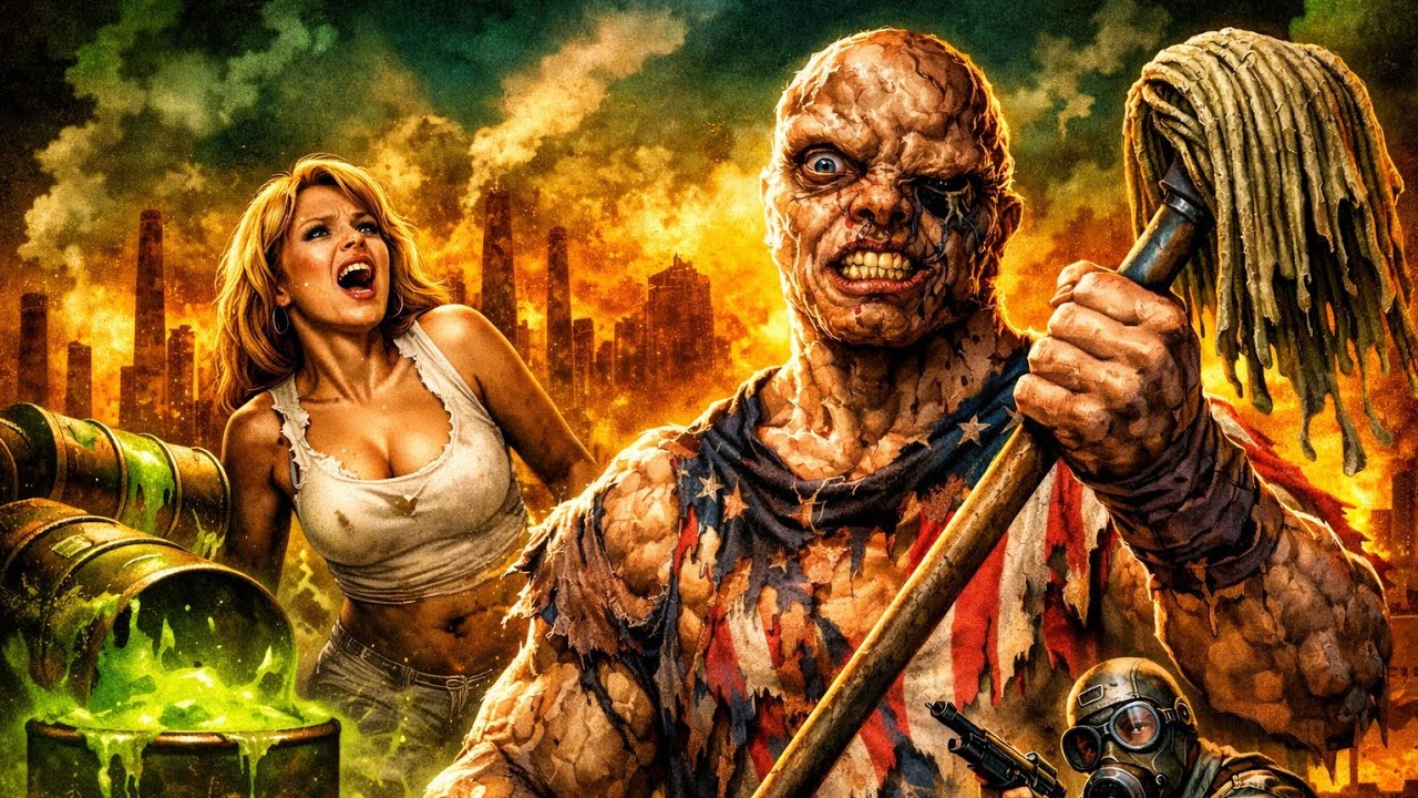 The Toxic Avenger(2023)Movie Explained In Hindi||Sci Fic movie||Hollywood movie 