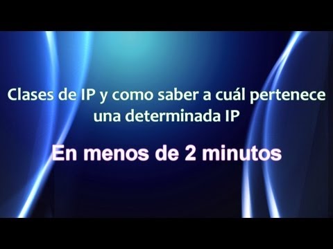 Video: Cómo Averiguar Su Tipo De IP
