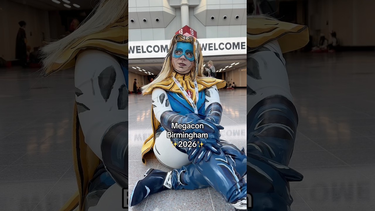 Blonde Blazer takes on MegaCon Birmingham 2026 💥