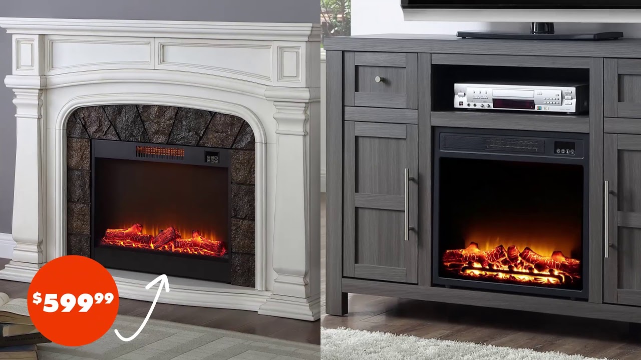 Electric Fireplaces At Big Lots Youtube