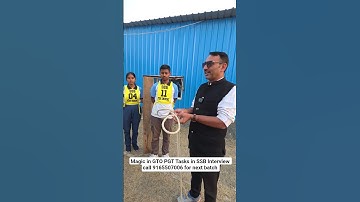 Magic in GTO PGT Tasks in SSB Interview call 9165507006 for next batch