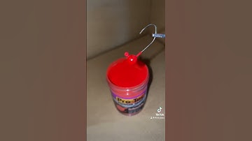 How to paint a jig head #fishing #lures #jighead #crappie