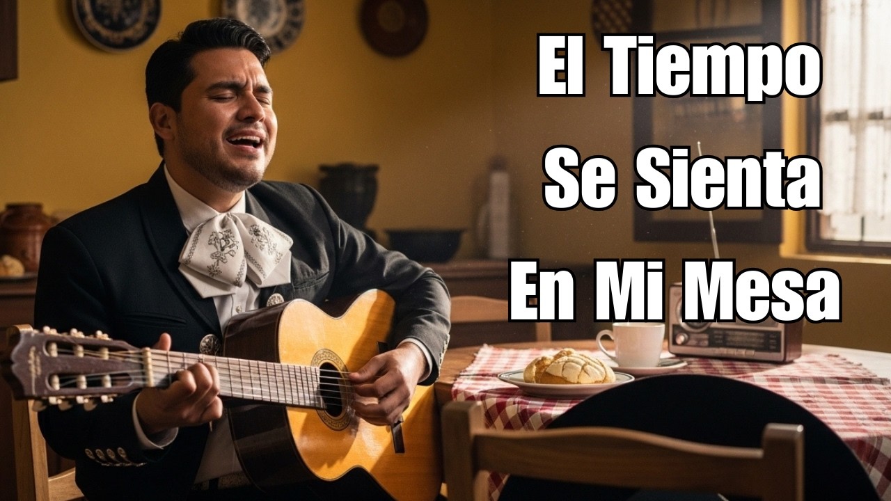 El Tiempo Se Sienta En Mi Mesa - Una canción reflexiva y nostálgica - Ranchera