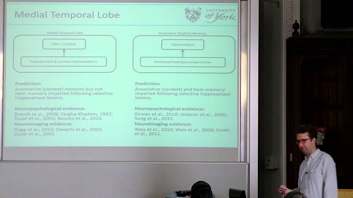 Aidan Horner - How the hippocampus encodes and retrieves complex episodic events