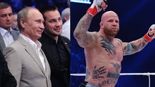 Even PUTIN STOOD UP! American fighter surprised everyone! The Snowman against Siberian Bear!