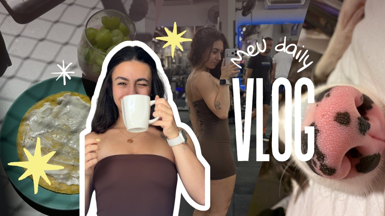DAILY VLOG | um dia na minha vida como influenciadora fitness