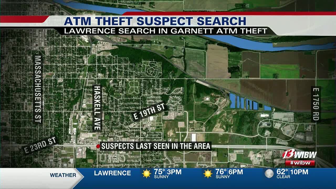 Suspects being sought after early-morning ATM theft on Wednesday in ...