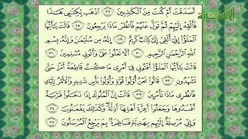 سورة النمل الآيات 29-39 وأحكام التجويد - الشيخ/ شريف محمد علي