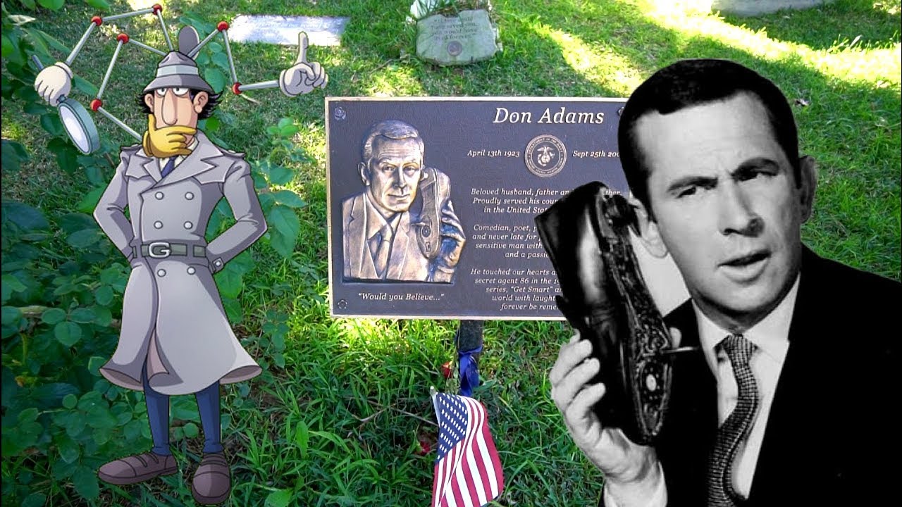 The Grave Of Don Adams |  Get Smart