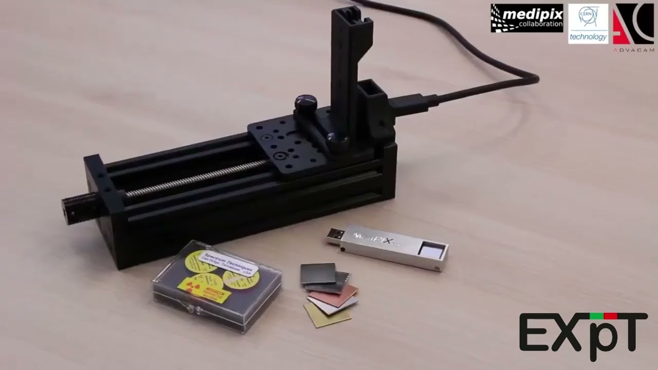 MiniPIXEL detector compacto para visualizar partículas e radiação em tempo real