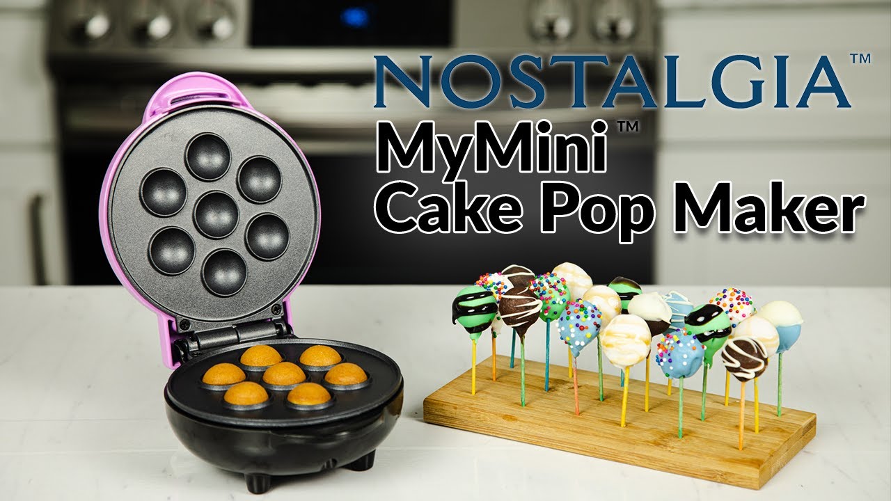 MCKP5VP | Nostalgia MyMini™ Cake Pop Maker - YouTube