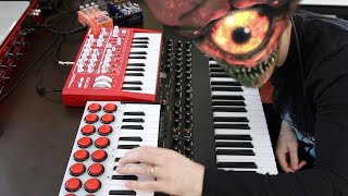 Mother Brain Boss Theme (Super Metroid)  Live Synth Cover