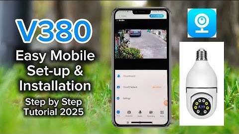 HOW to INSTALL and SET-UP V380 Pro CCTV Camera (Step by step Tutorial 2025)
