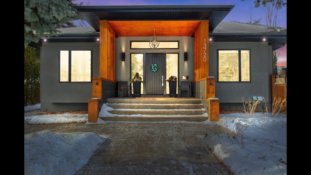 13720 101A Avenue Luxury Bungalow in Glenora, Edmonton. For Sale by