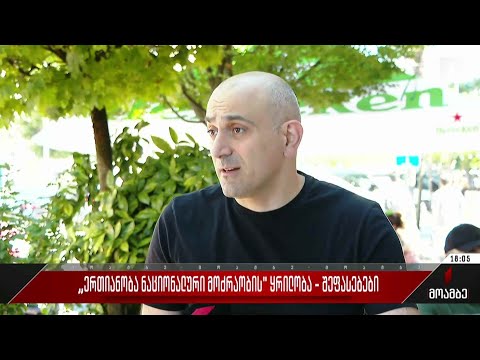 „ერთიანობა ნაციონალური მოძრაობის“ ყრილობა - შეფასებები