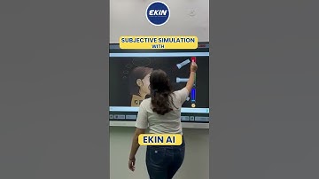 Master Subjective Simulation with Ekin AI Royal Series Interactive Flat Panel #ekin