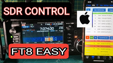 ICOM IC-705, FT8 Using Iphone X