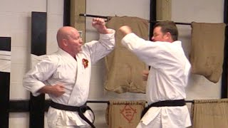 AEA Self-defense Technique 9 - Defense Against a Punching Combo Attack