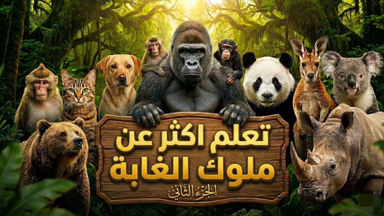 افضل فيديو تعليم اصوات و اشكال الحيوانات ماذا تاكل و كم عمرها #animals #trending #vehicles #غوريلا