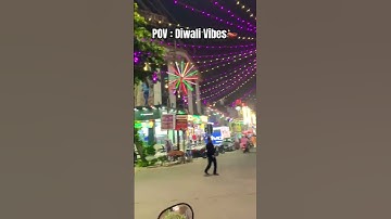 Diwali Vibes 🪔 #diwali #festival #diwalidecoration #diwalivibes #shorts #shortsvideo #viral #light
