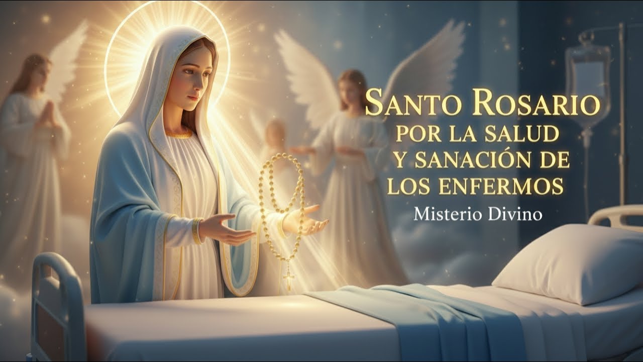 SANTO ROSARIO POR LA SALUD Y SANACIÓN DE LOS ENFERMOS 🙏 - YouTube