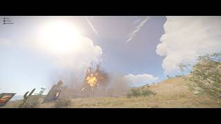 MLRS Rocket Firing - Rust