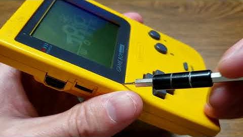 EP 4 Gameboy Pocket Screen Plastic Replacement