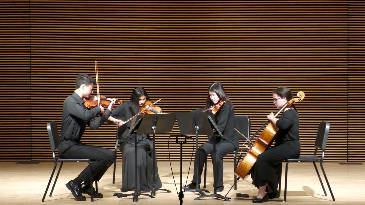 Mendelssohn - String Quartet in F minor, Op. 80 | Chamber Academy | Palo Alto Chamber Orchestra