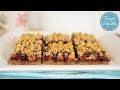 Пирог с Малиновым Вареньем и Овсяными Хлопьями | Raspberry Oatmeal Bars | Tanya Shpilko